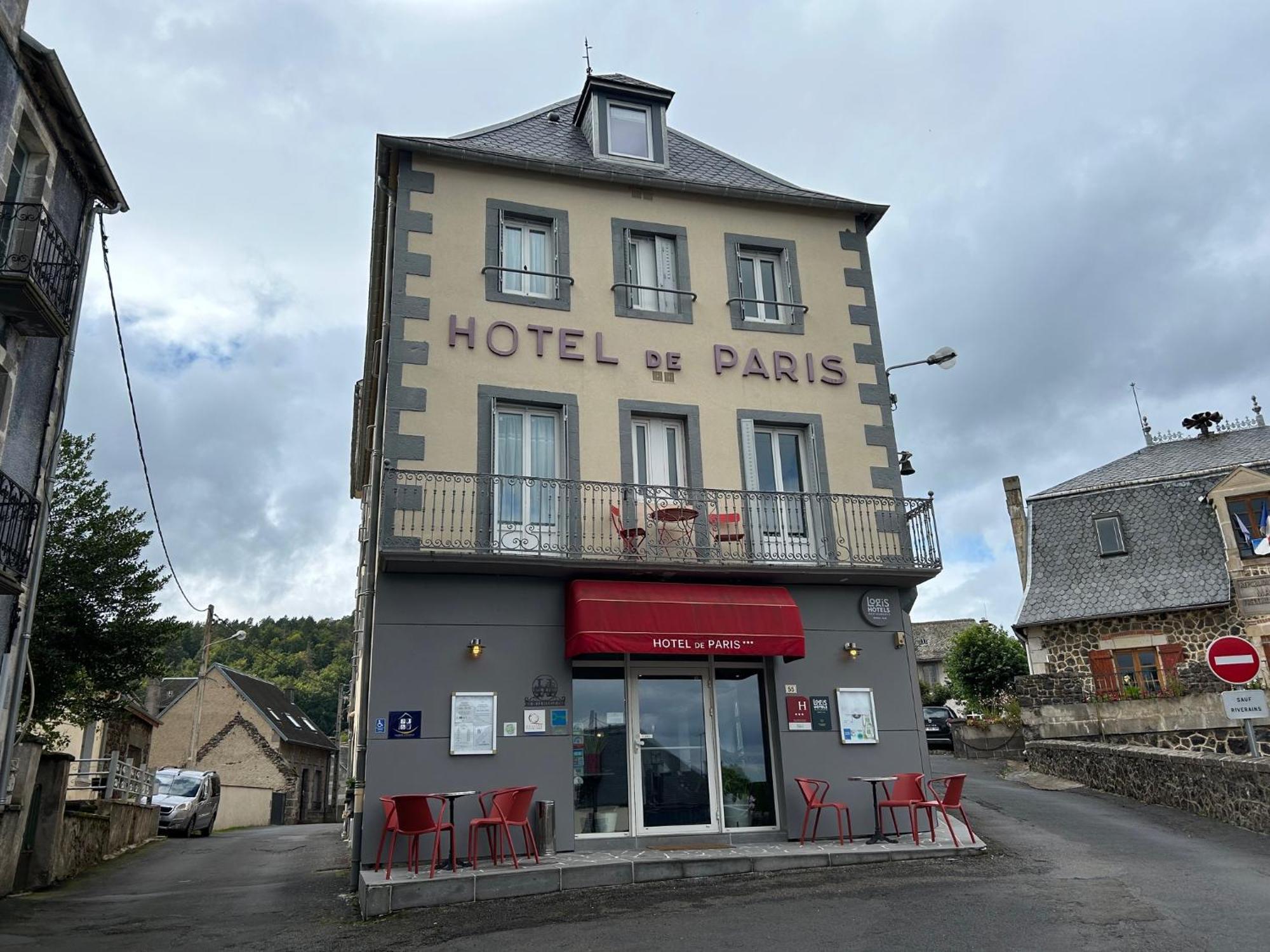 Logis Hotel De Paris Мюроль Екстер'єр фото